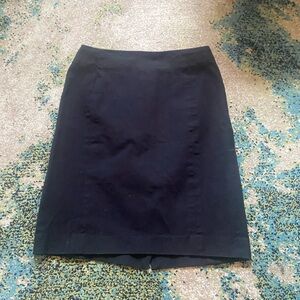 Banana Republic Black Knee-Length Pencil Skirt
